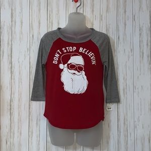 NWT Size S Fifth Sun Santa Graphic T-shirt